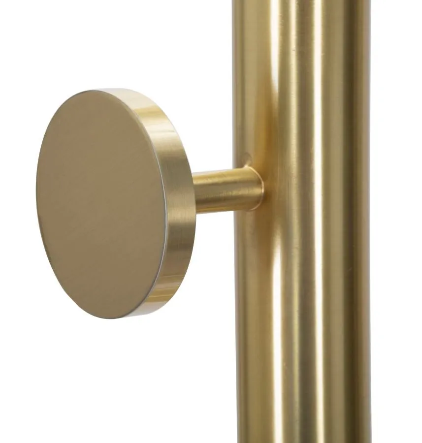 Golden Metal Coat Rack