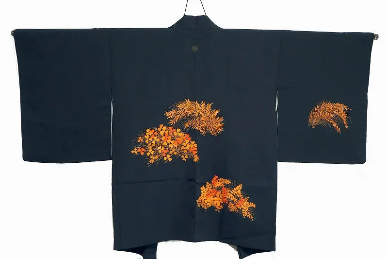 ha0059 haori - haorijJacket -   Japanese vintage jacket silk