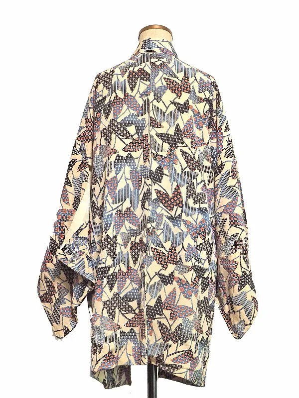 ha0068 haori - haorijJacket -   Japanese vintage jacket silk