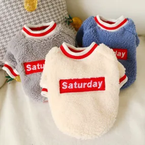 Happy Weekend Saturday Sweater