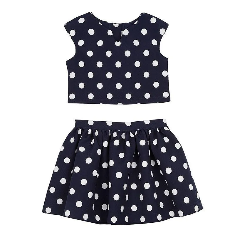 Harley Polkadot Skirt Set