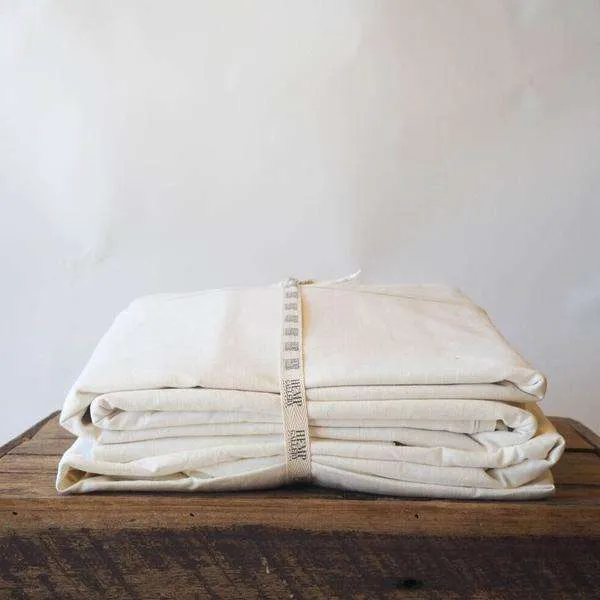 HEMP LINEN SHEET SET WITH PILLOWCASES - 3 Colours