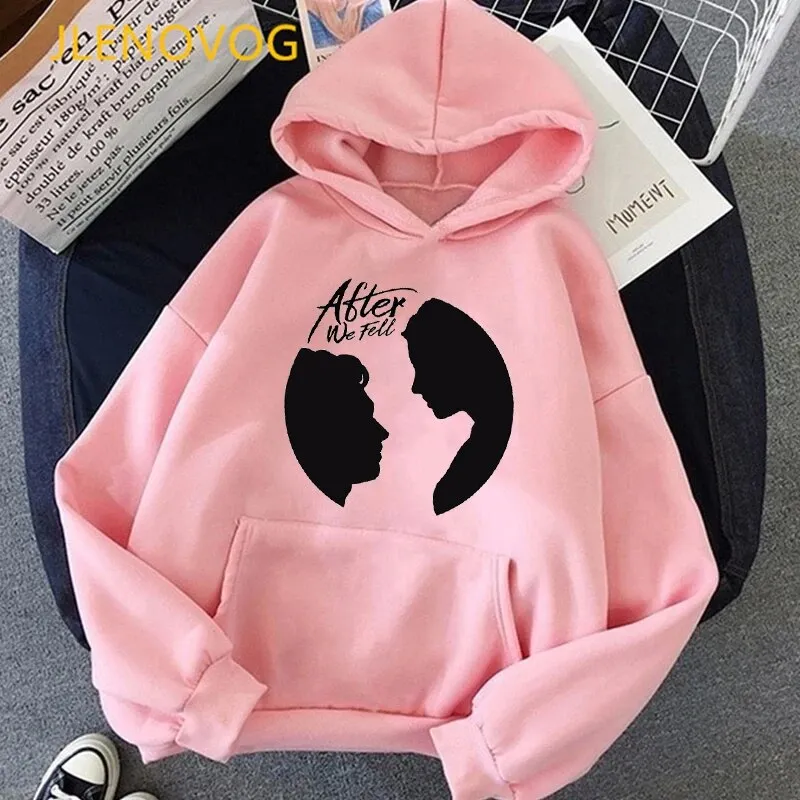 Hoodies Graphic Print T-Shirt Women Hoodies Clothing Long Sleeve Sweatshirt