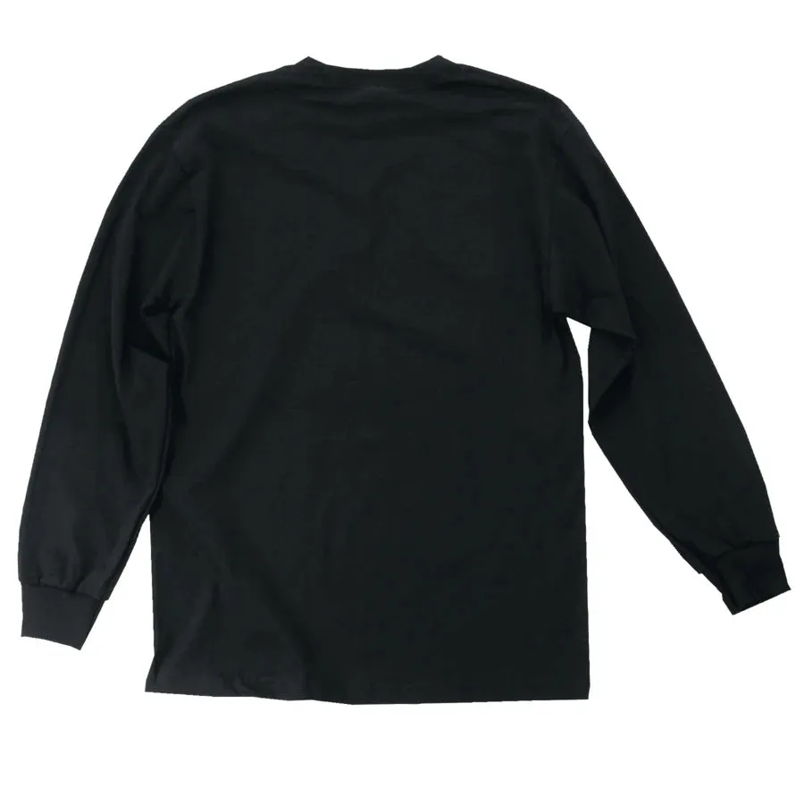 Independent ITC Span Long Sleeve Mens T-Shirt - Black