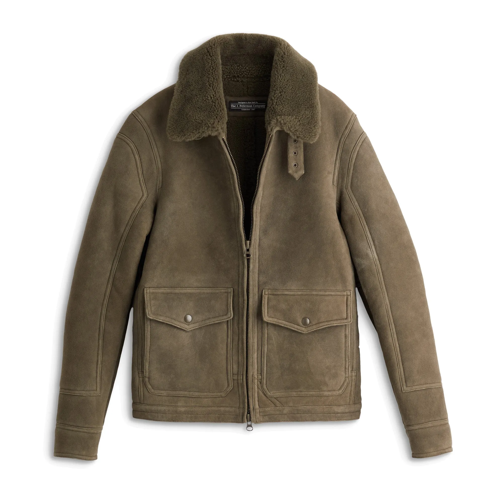 Italian Shearling Bomber