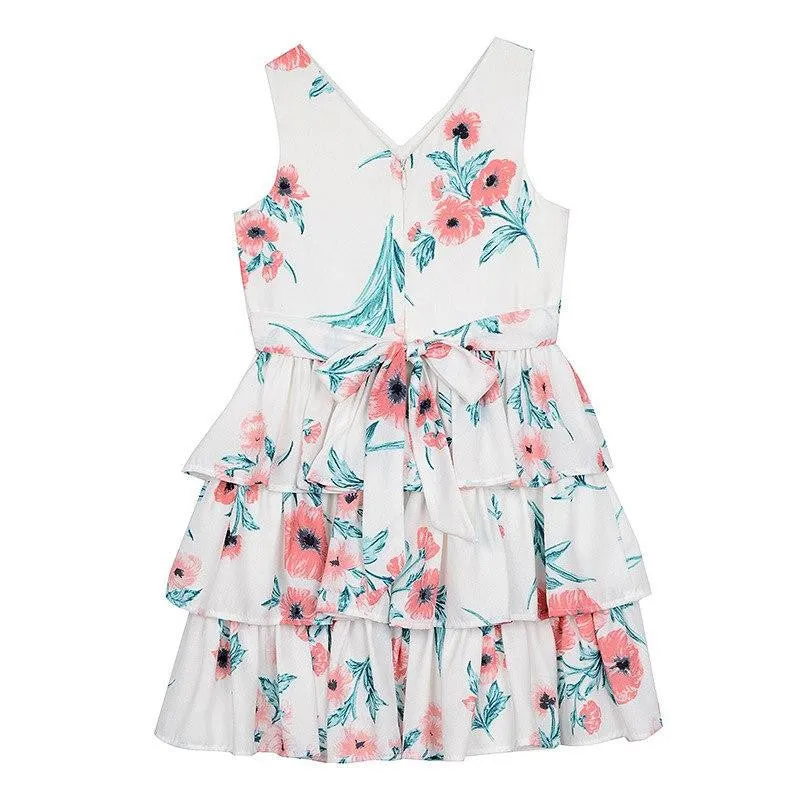 Janelle White Floral Dress