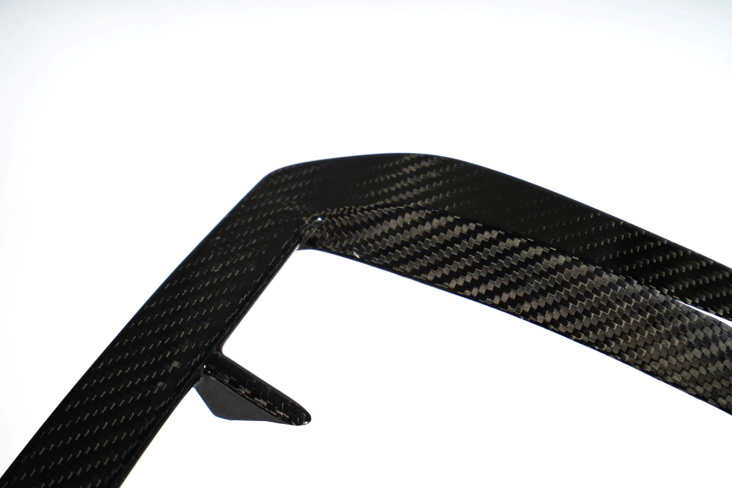 Karbel Carbon Dry Carbon Fiber Front Bumper Upper Valences for Audi S4 & A4 S Line 2020-ON B9.5