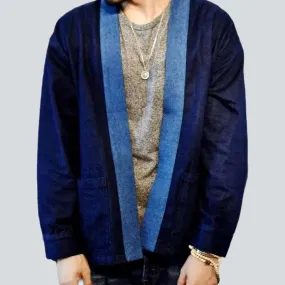 Kimono y2k men's denim jacket