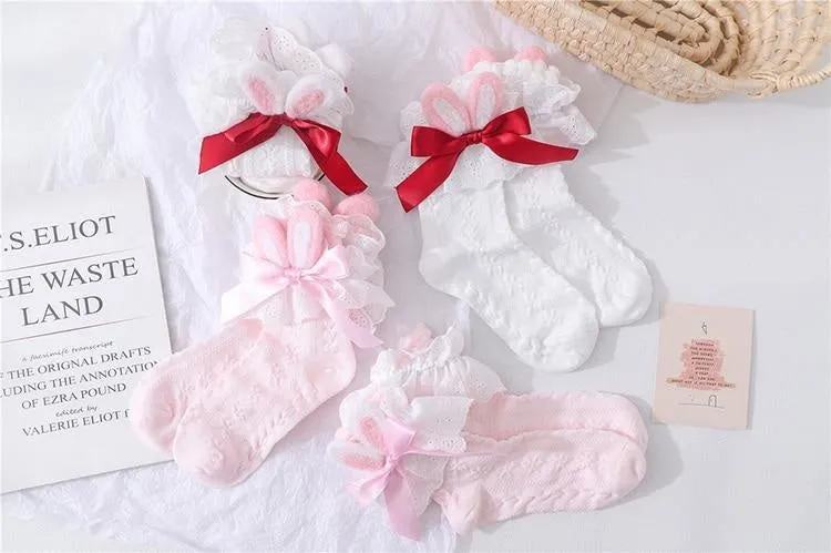 Lace Baby Bun Sockies