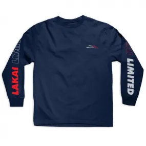 Lakai Racing Long Sleeve T-Shirt - Navy