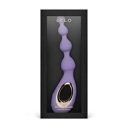 Lelo Soraya Beads Luxury Anal Massager Violet Dusk