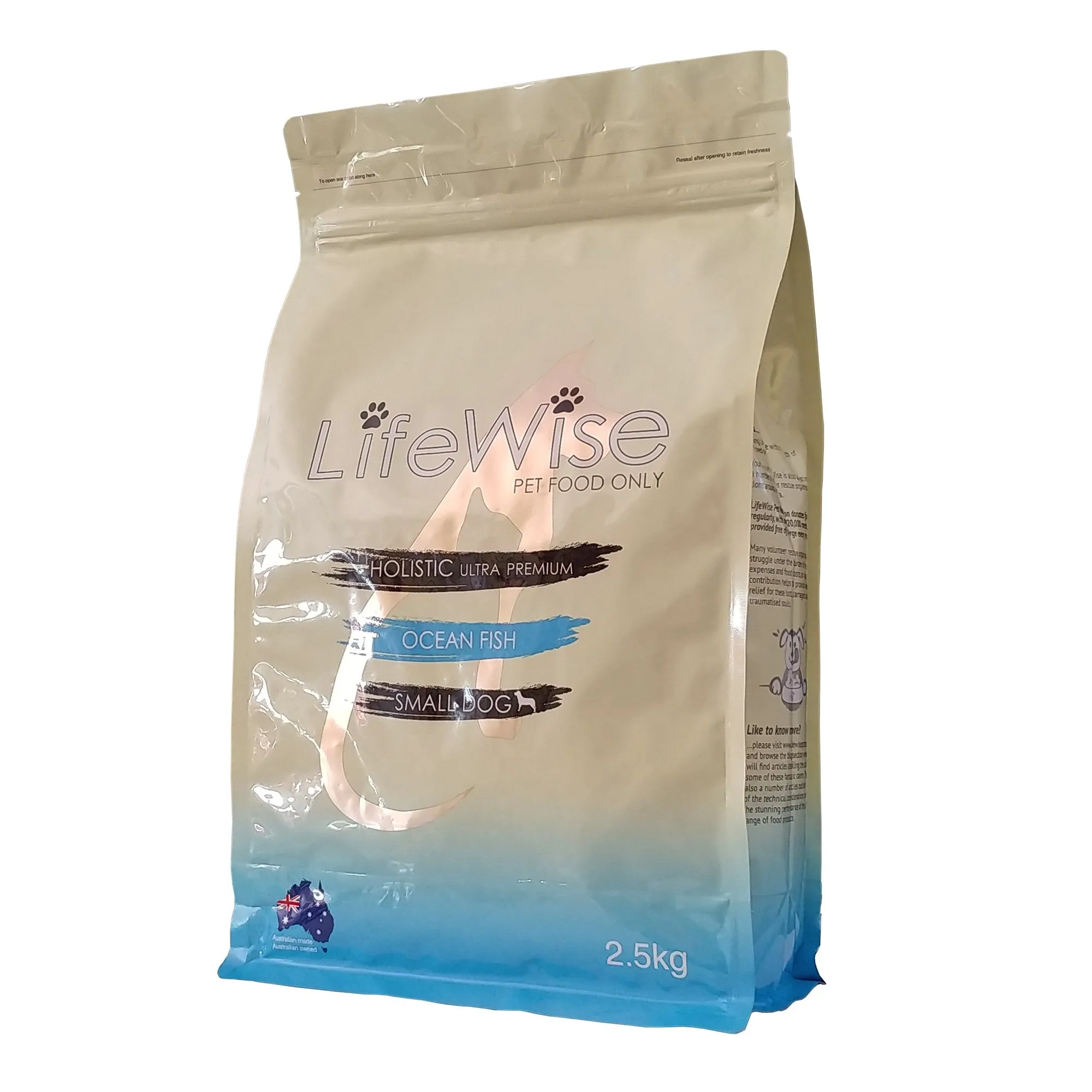 LifeWise Ocean Fish with Lamb Small Bites Dry Dog Food 2.5kg