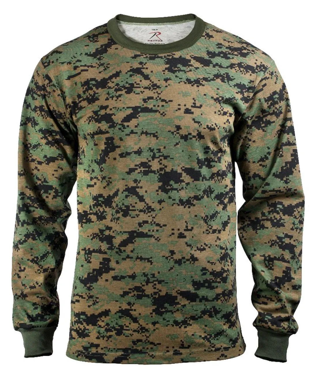 Long Sleeve Digital Camo T-Shirt