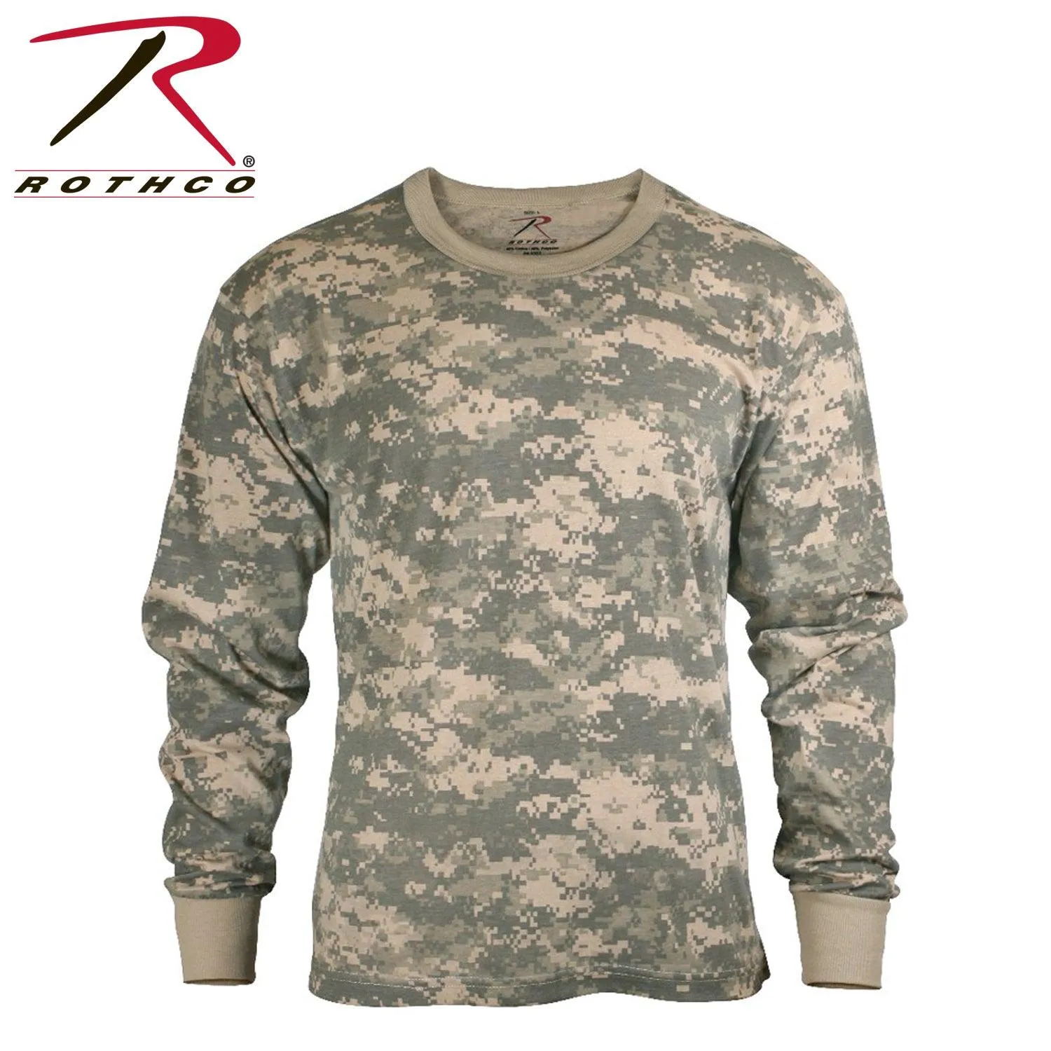 Long Sleeve Digital Camo T-Shirt