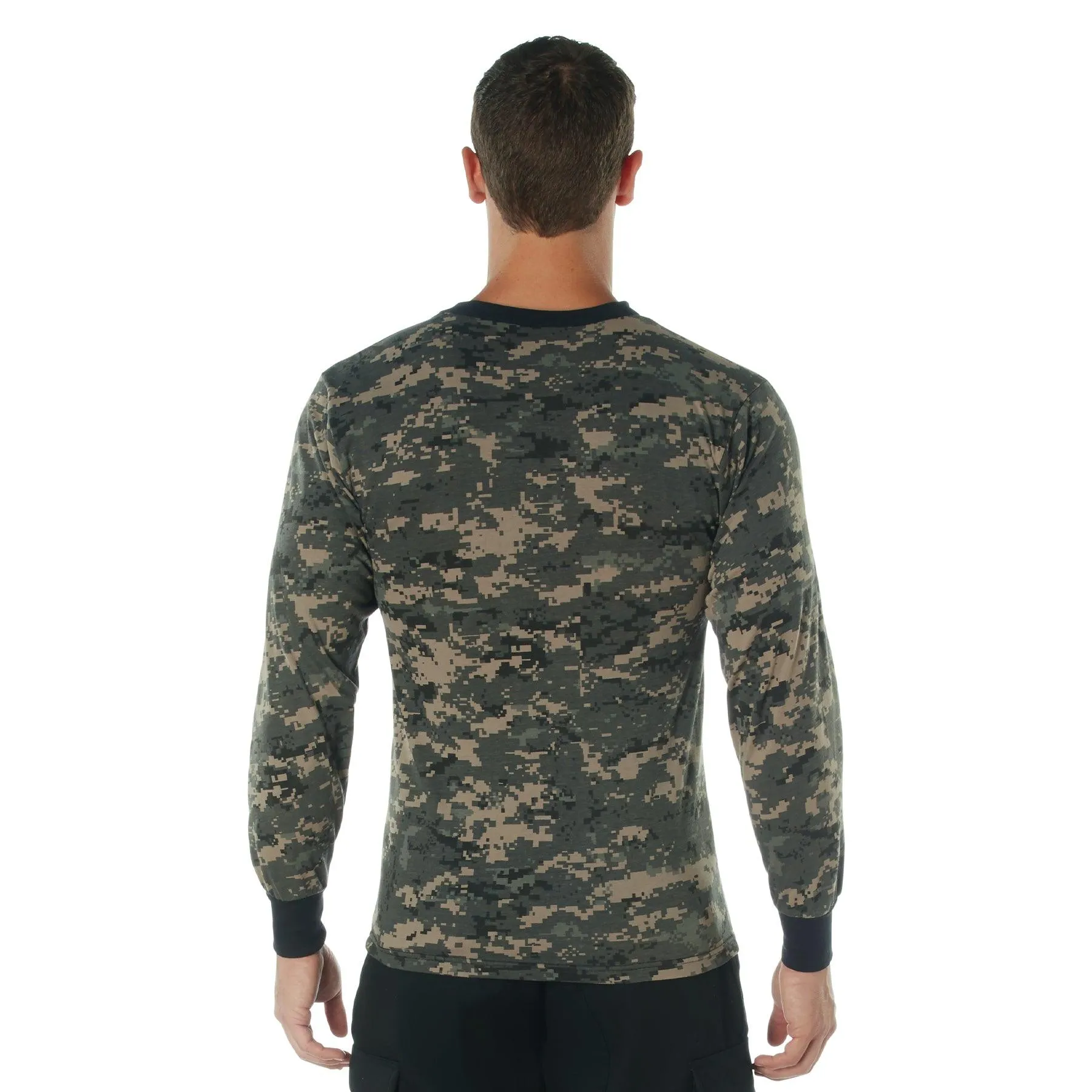 Long Sleeve Digital Camo T-Shirt