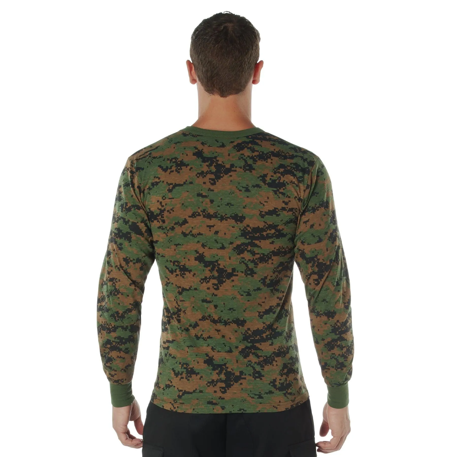 Long Sleeve Digital Camo T-Shirt