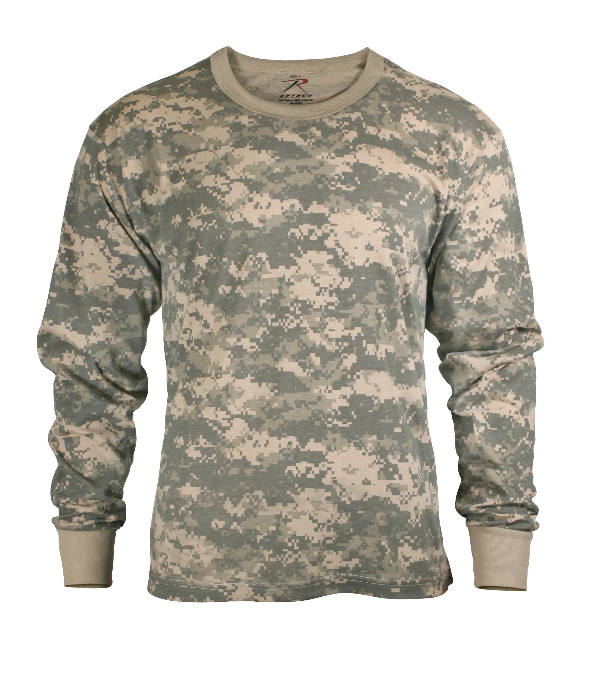 Long Sleeve Digital Camo T-Shirt