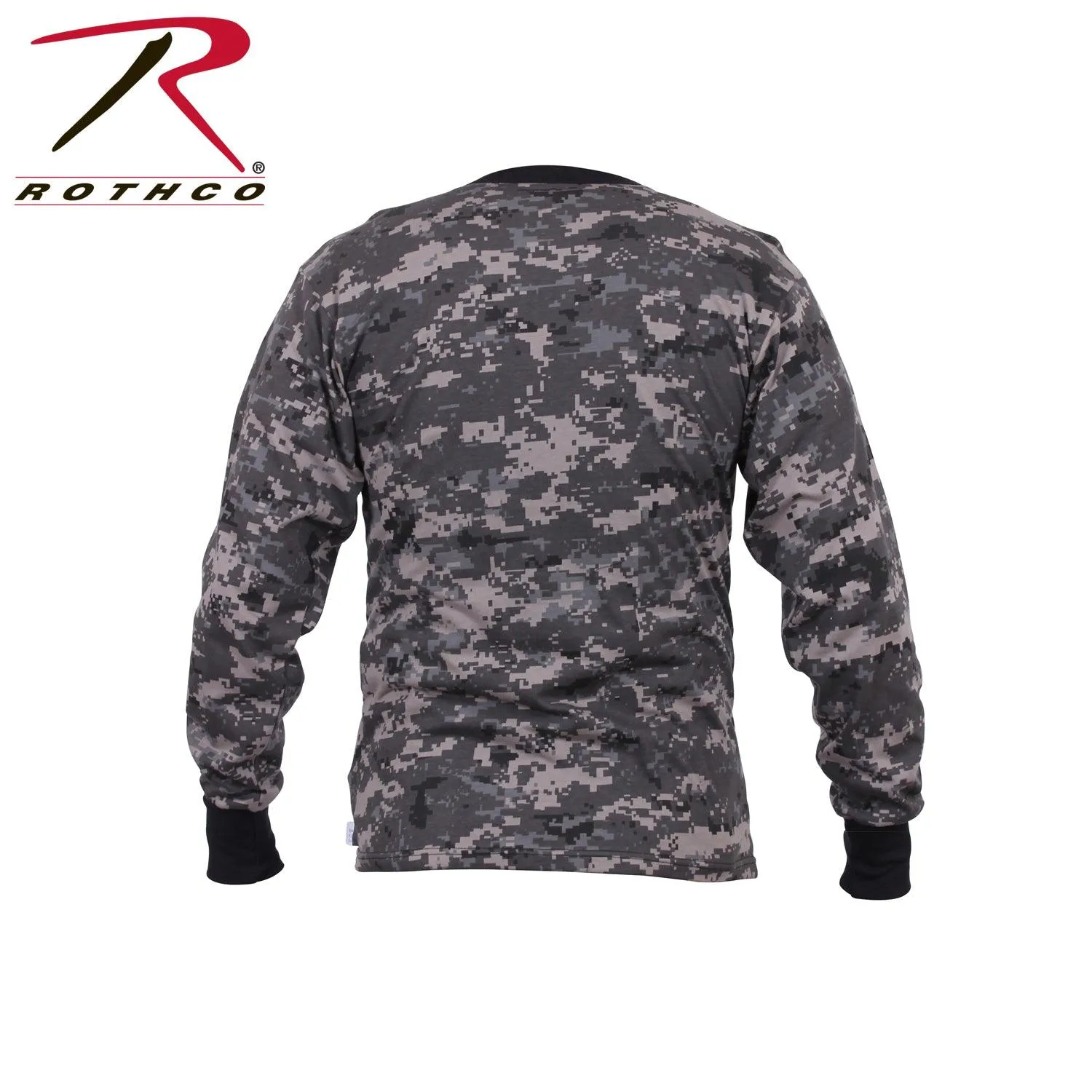 Long Sleeve Digital Camo T-Shirt