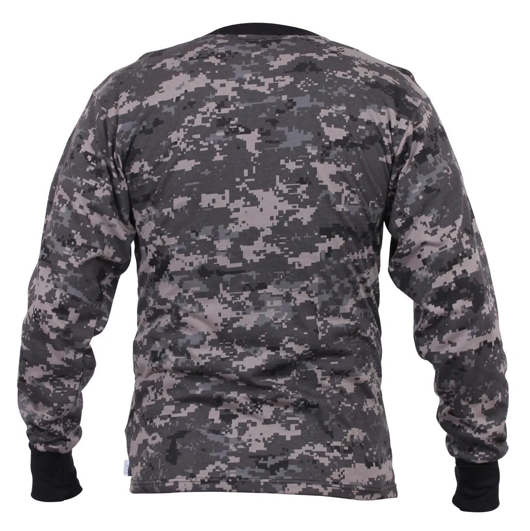 Long Sleeve Digital Camo T-Shirt