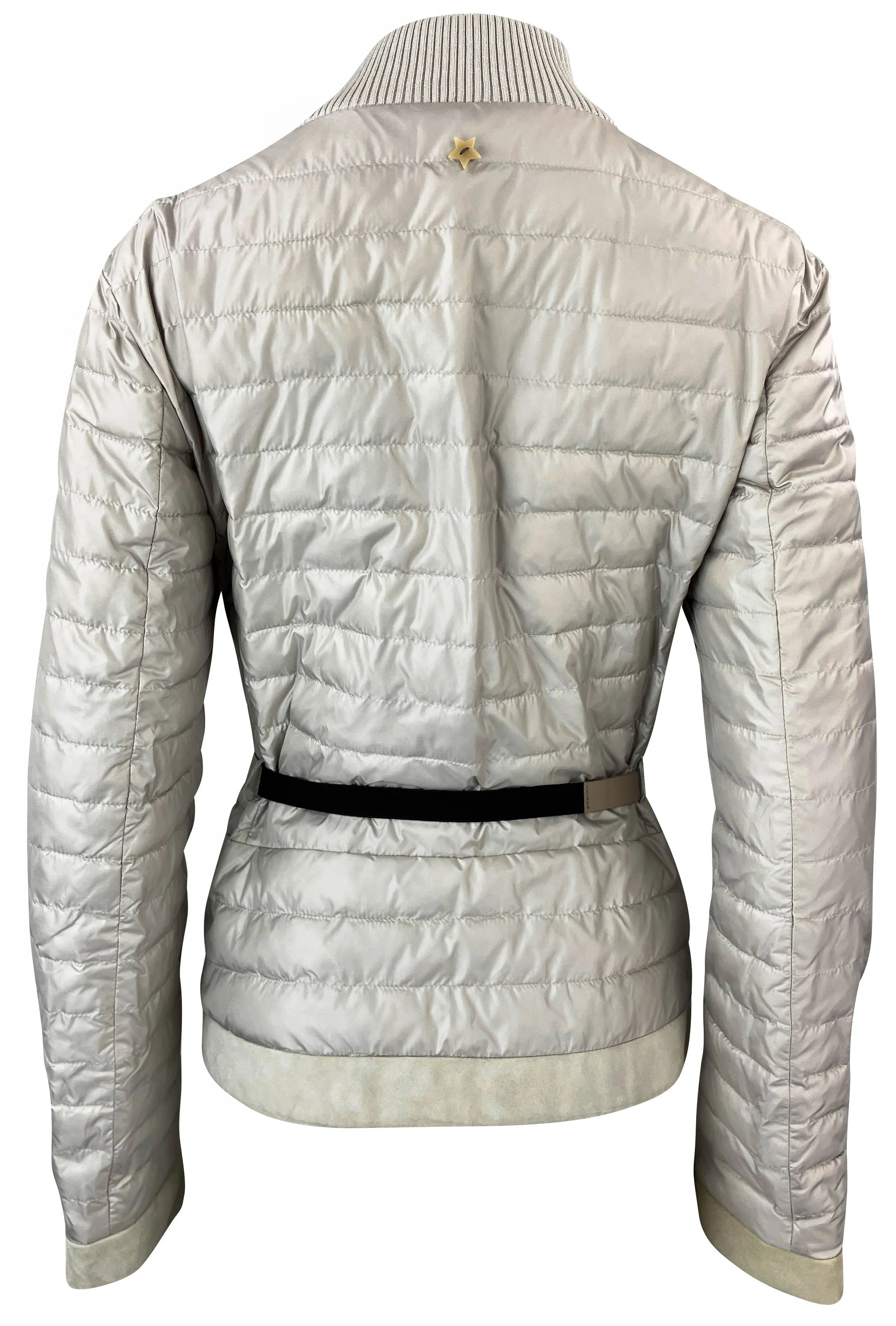 Lorena Antoniazzi Light Padded Jacket in Taupe