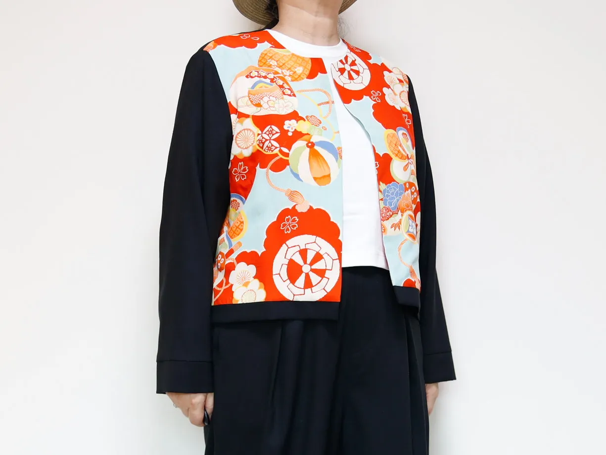 <J15K-013> KIMONO CREW NECK Jacket