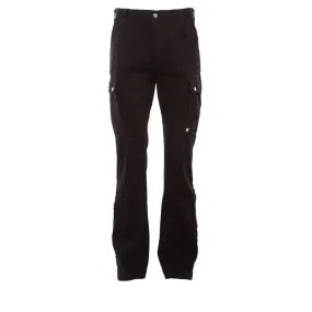 M65 Cargo Kick Flare Black Jeans