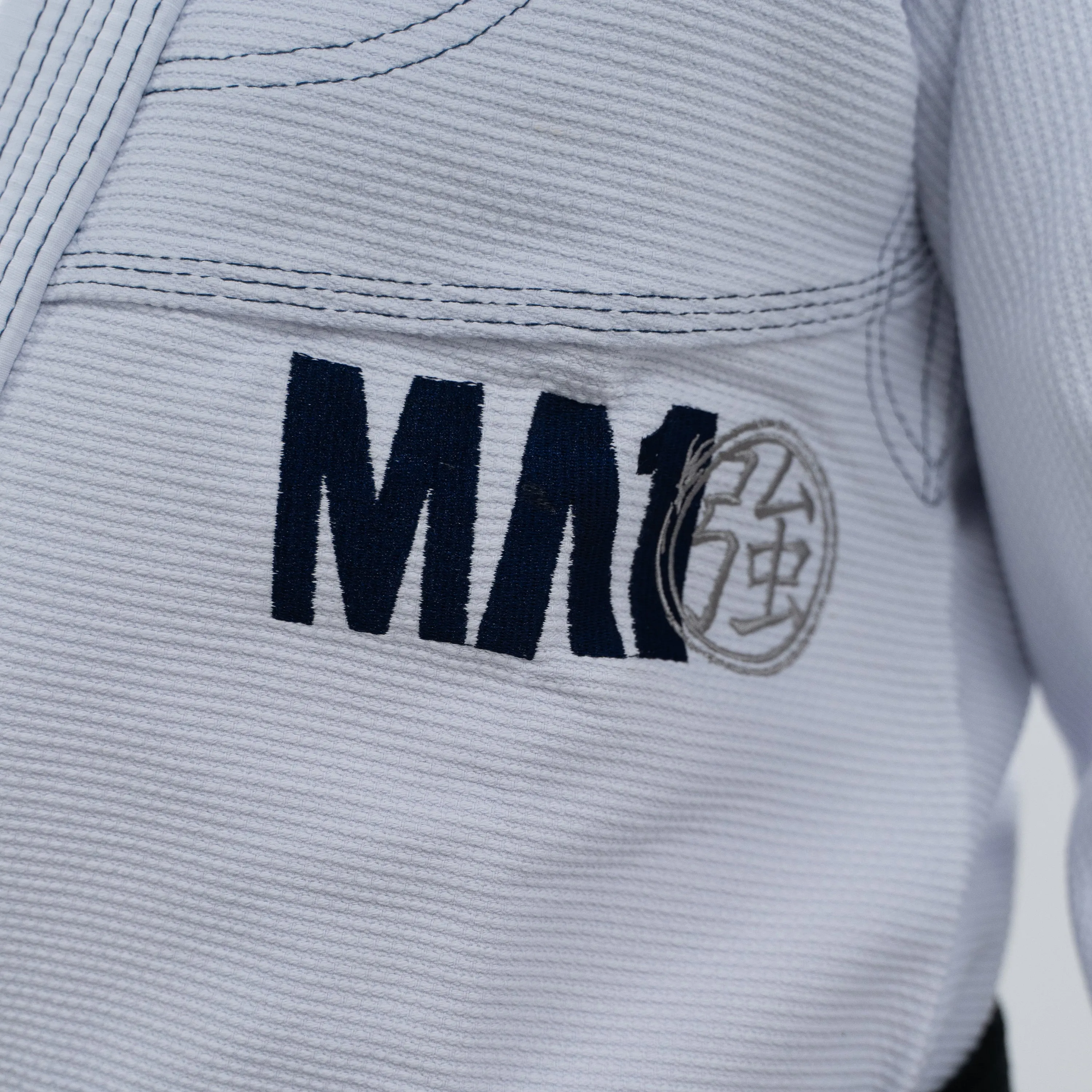 MA1 Premium Comp Gi - White, Navy & Grey