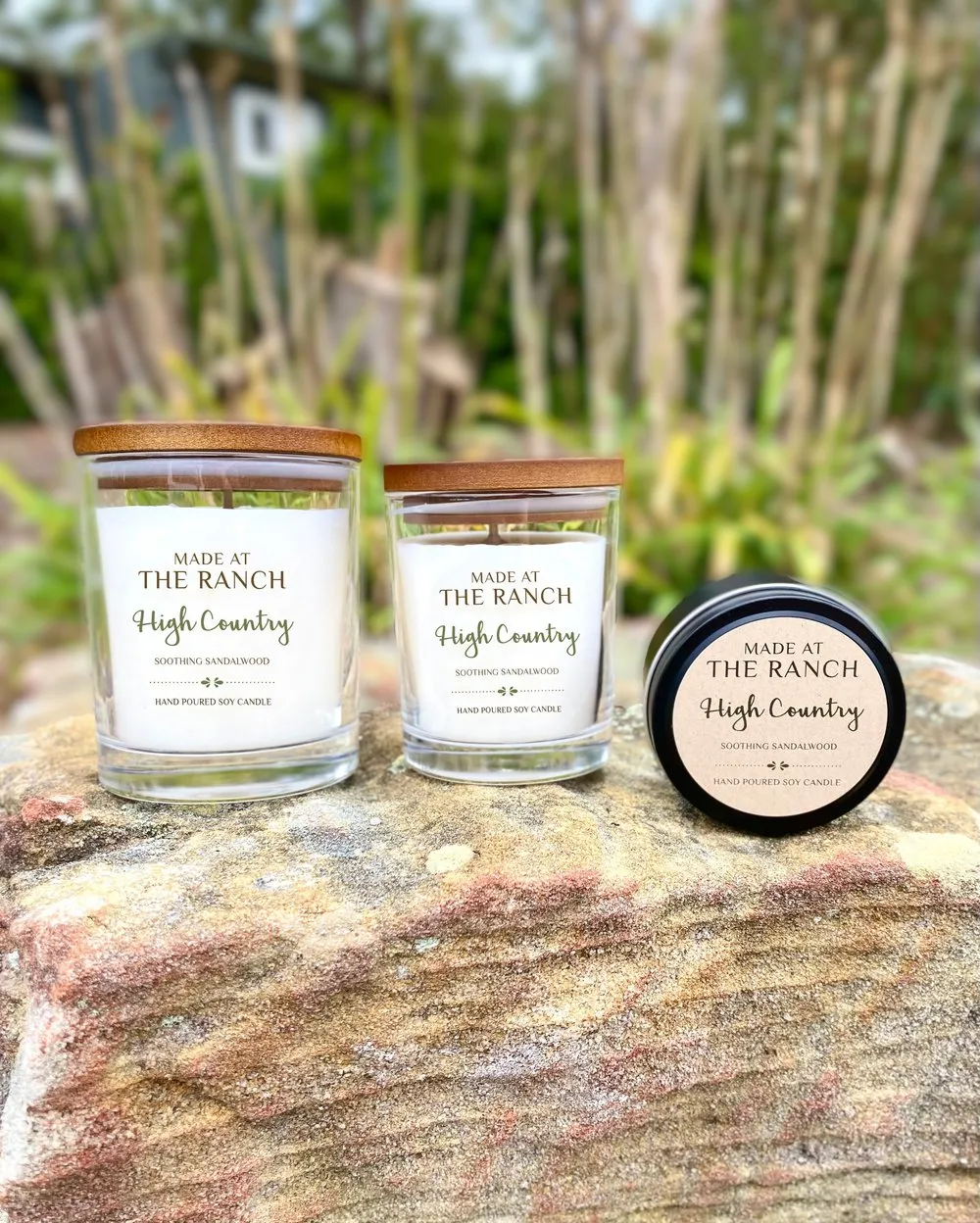 Made At The Ranch Soy Candle Large with Box - High Country