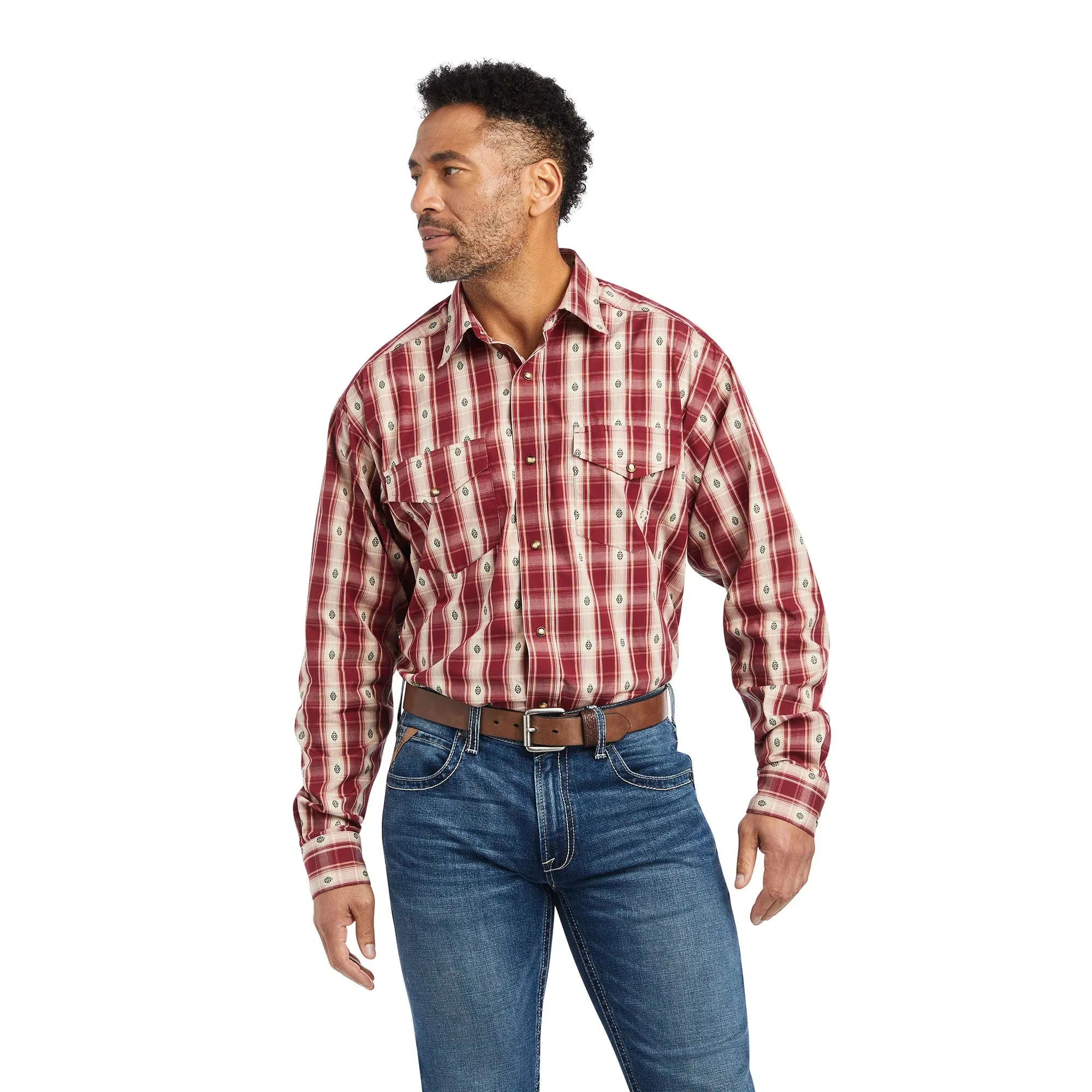 Men's Ariat Kayden Snap Front Shirt | 10042344