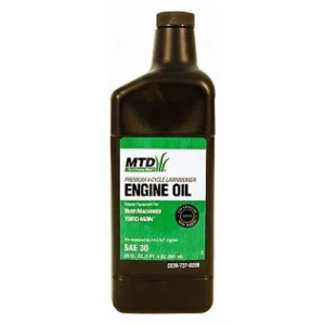 MTD Genuine Parts Premium 4-Cycle Engine Oil for Outdoor Power Equipment