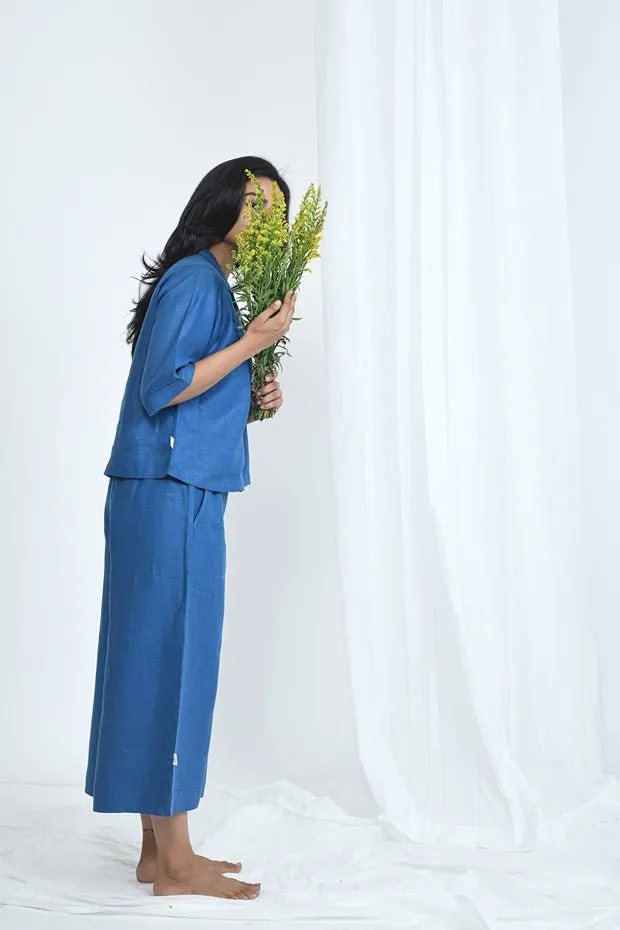 Multi Pocket Hemp Wide Leg Pants | Sustainable Fabric