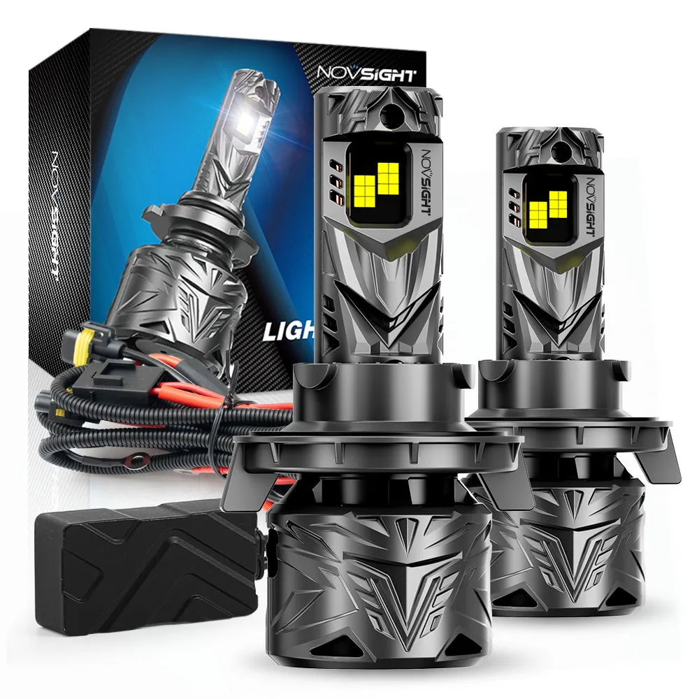 N70 Series | H13 9008 LED Bulbs Super Bright Headlights 240W 50000LM 6500K White | 2 Bulbs