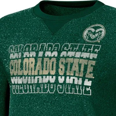 New - NCAA Colorado State Rams Women's Crew Neck Fleece Sweatshirt - XL