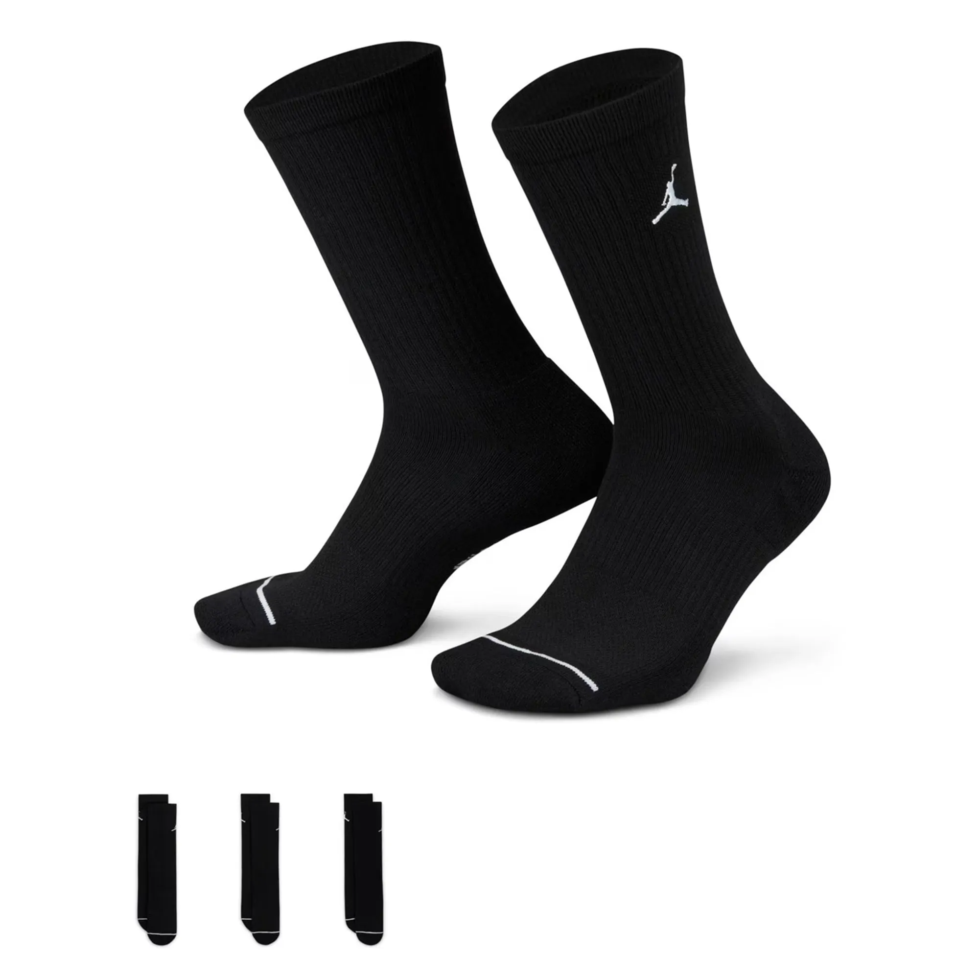 Nike Jordan Everyday Crew Socks - 3 Pair