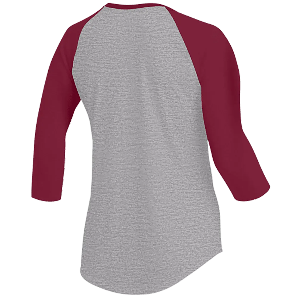 Nike Women's Dry 3/4 Sleeve Raglan Top