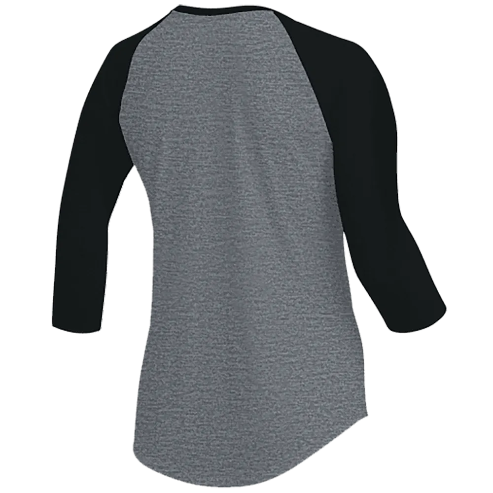 Nike Women's Dry 3/4 Sleeve Raglan Top