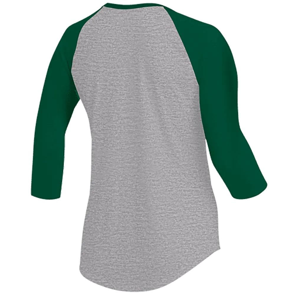 Nike Women's Dry 3/4 Sleeve Raglan Top