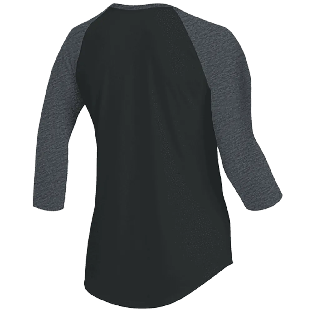 Nike Women's Dry 3/4 Sleeve Raglan Top