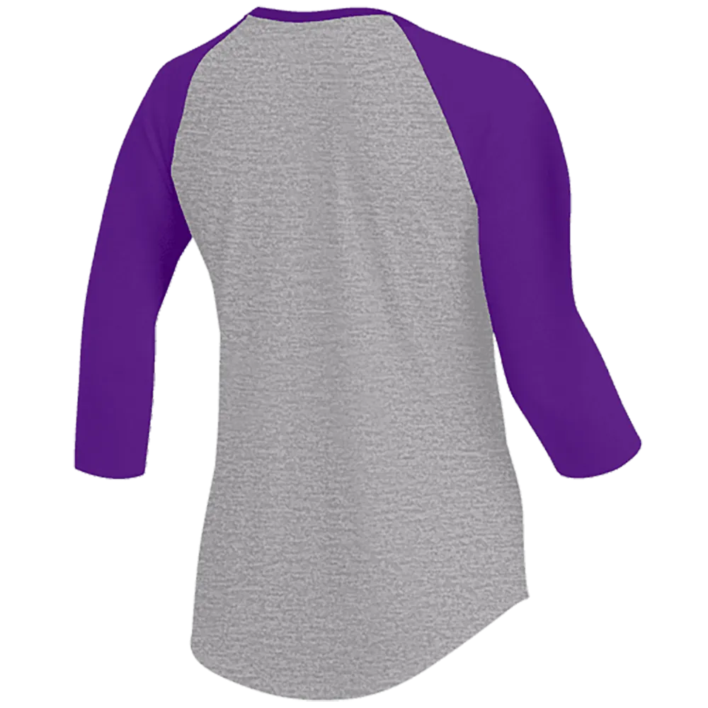 Nike Women's Dry 3/4 Sleeve Raglan Top