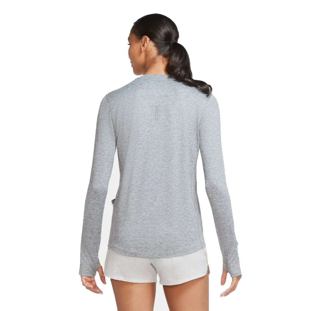 Nike Women’s Element Long Sleeve T Shirt - Grey