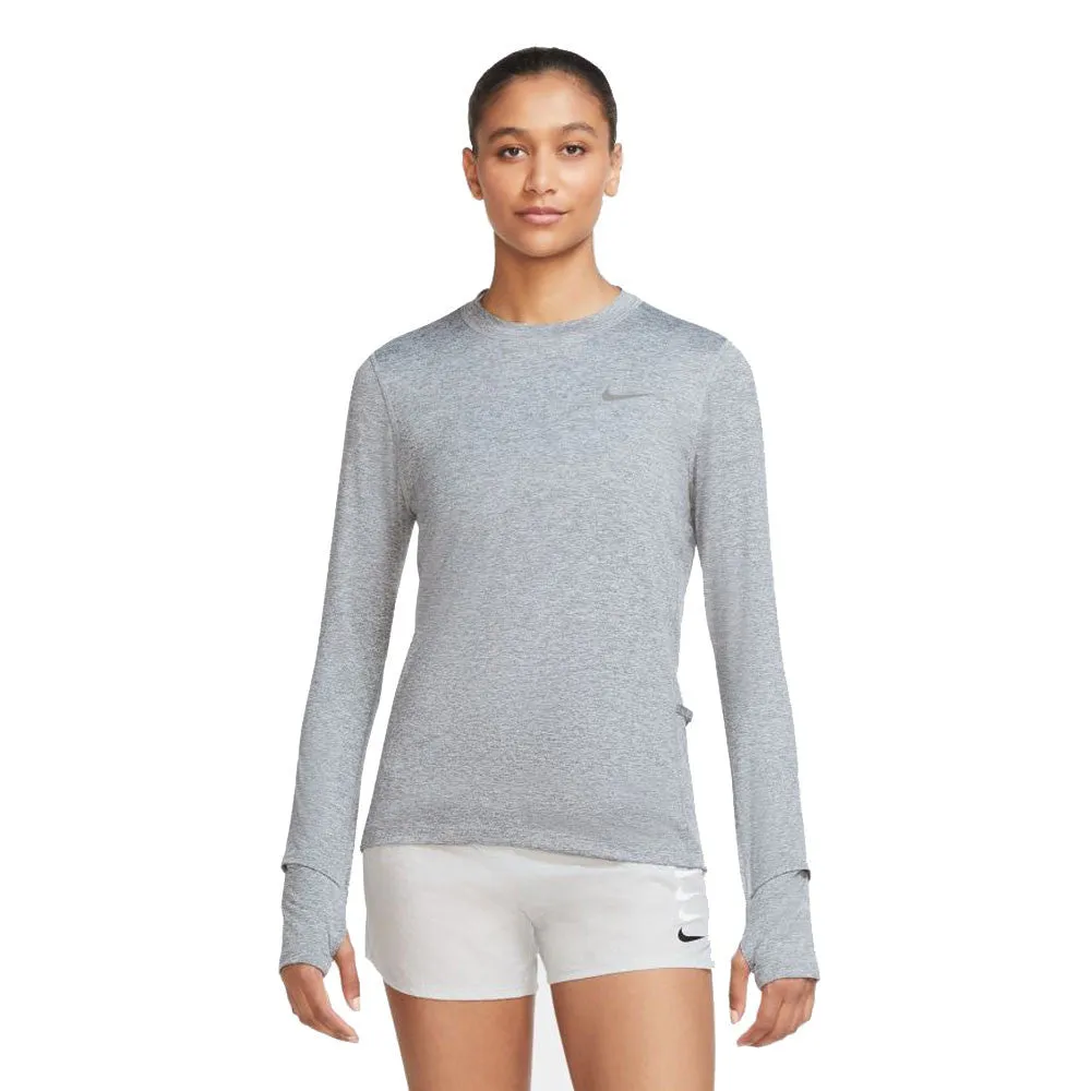 Nike Women’s Element Long Sleeve T Shirt - Grey