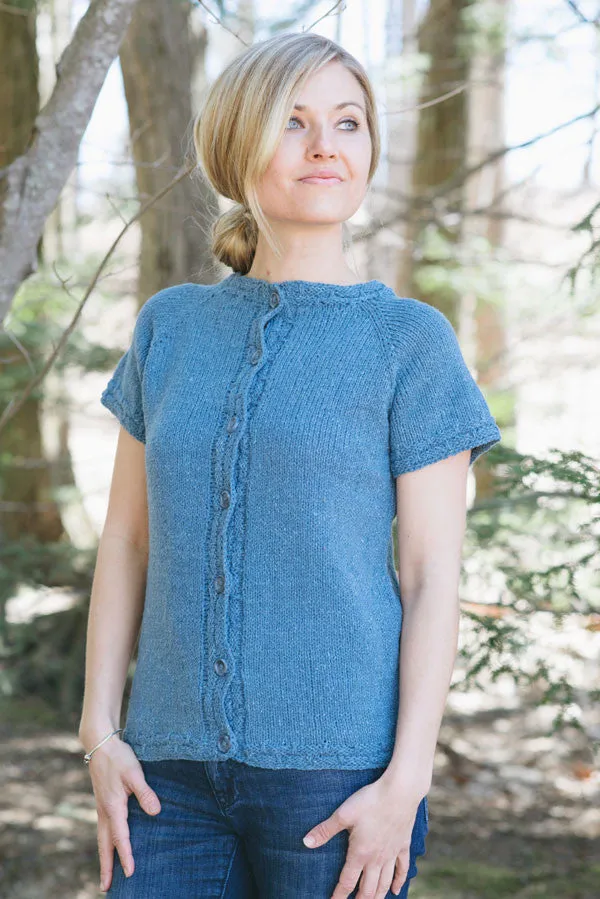 No-Sew Cardi Sample Sweater