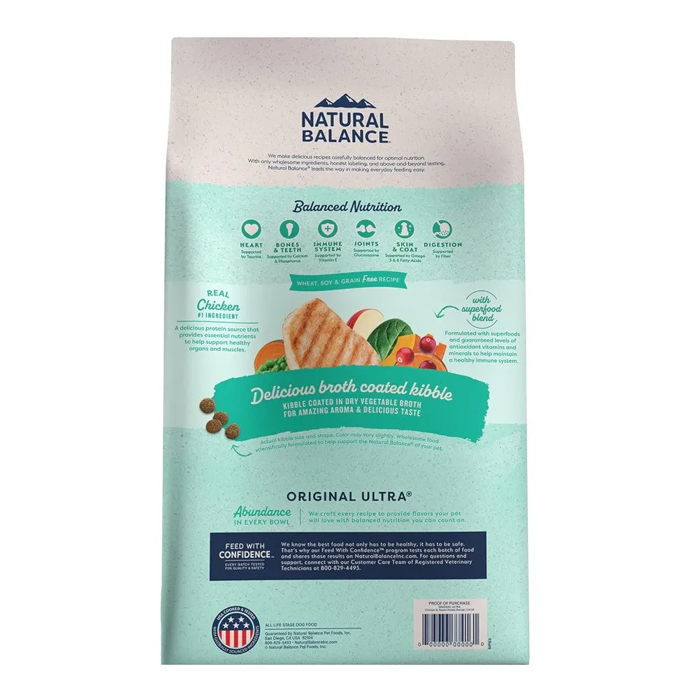 Original Ultra Dog Dry Food - Chicken & Sweet Potato