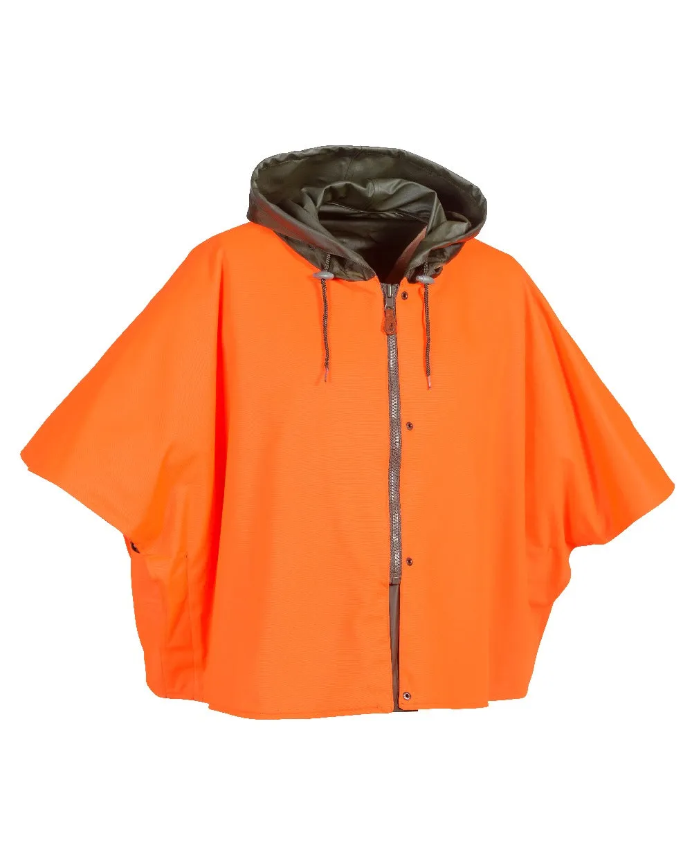 Percussion Capeline Reversible Poncho