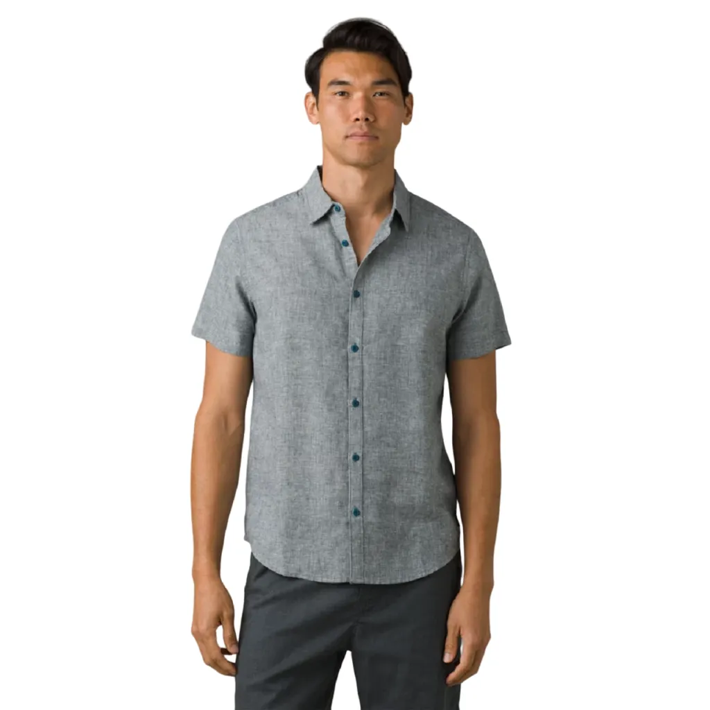 Prana Men's Lindores Short-Sleeve Shirt - Slim