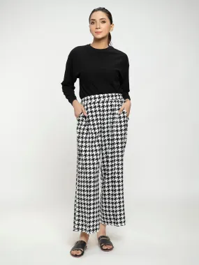 Printed Flared Pant