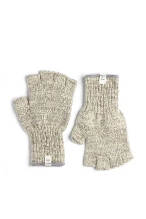 Ragg Wool Fingerless Glove Oatmeal