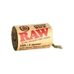 RAW Hemp Wick - 3 Meter