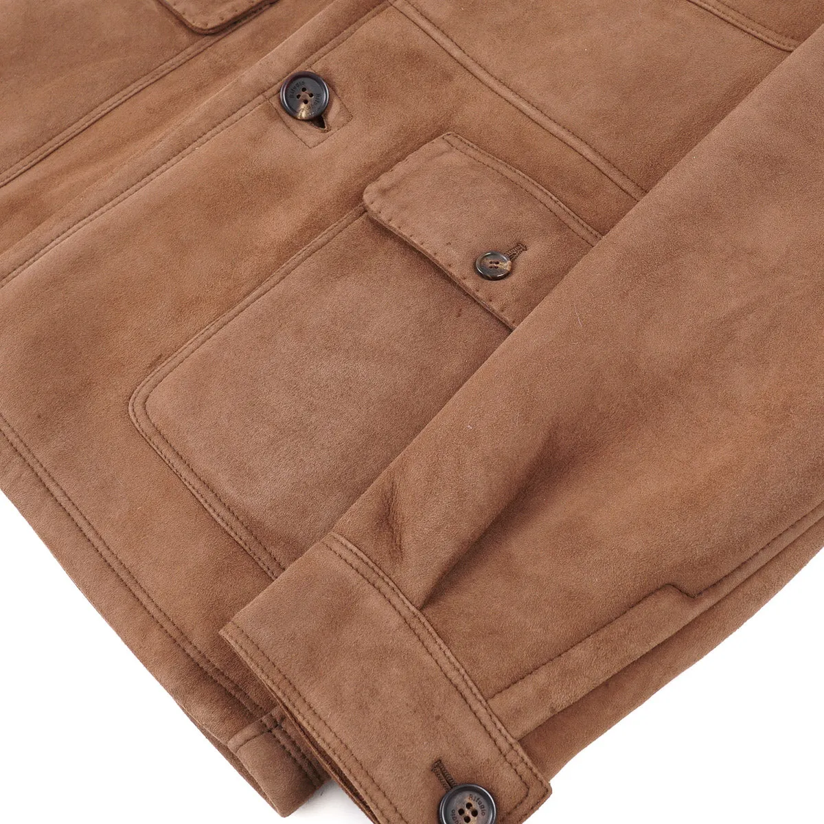 Rifugio Shearling Leather Field Jacket