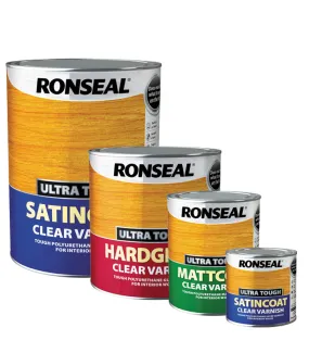 Ronseal Ultra Tough Wood Varnish